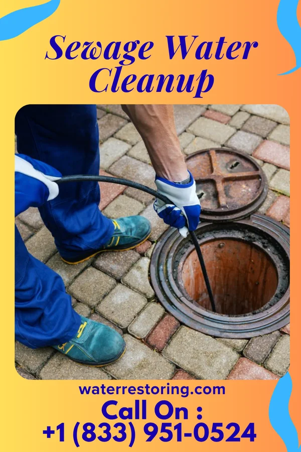 Sewage Water Cleanup in Blanco, TX